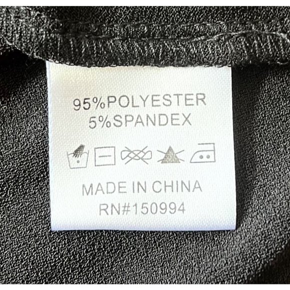 Belldini Women’s One Shoulder Draped Grommet Blouse Top Size M - Picture 6 of 6